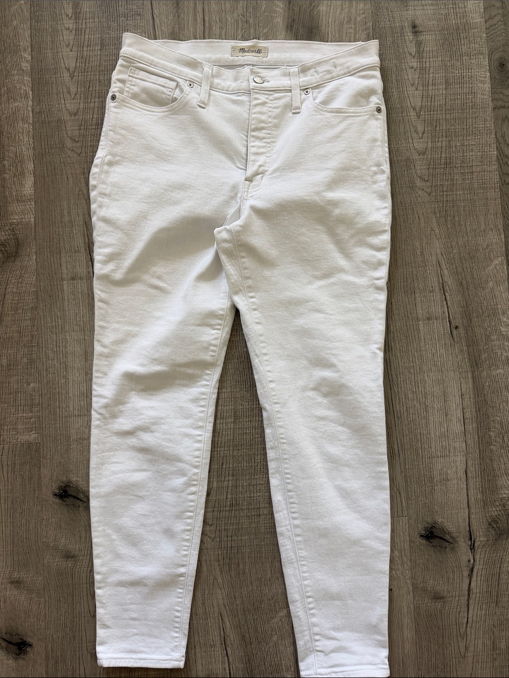 Madewell White Slim Womens Jeans